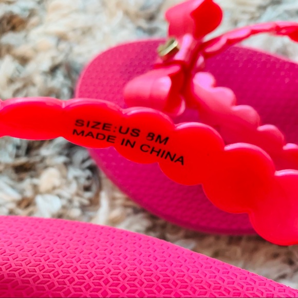 🆕 KATE SPADE l NWOT Pink Flip Flop 8 - Picture 5 of 10